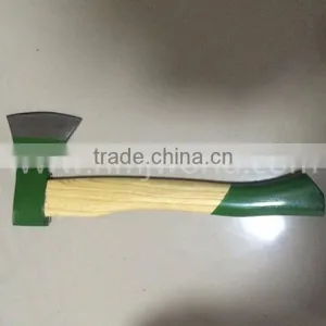 High Carbon Steel Wooden Handle Axe Steel Forged Hatchet thumbnail-4