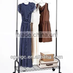 Single-Rod Garment Rack thumbnail-1