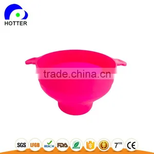 Custom Color Amazon Hot Selling Silicone Bowl for Popcorn thumbnail-2