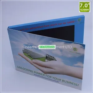 Custom Promotion Customized TFT Screen Lcd Display Brochure Education Video Greeting Business Card thumbnail-2