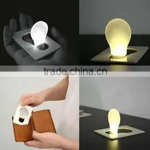 Mini Pocket LED Bulb Card Light Outdoor Camping Night Lamp Purse Light thumbnail-1