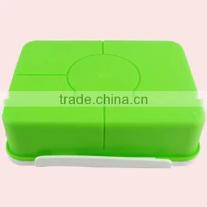Hot Sell Plastic 4 Compartment Japanese Bento Box thumbnail-3