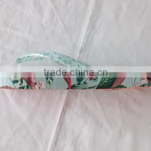 Colorful Printing Flip Flop PE Sandles thumbnail-2