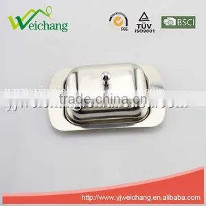WCJ431 Premium Stainless Steel Butter Dish With Lid thumbnail-1