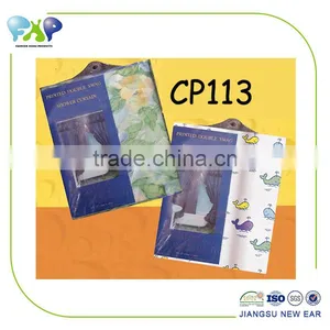 Printed Luxury Fancy Shower Curtains thumbnail-1