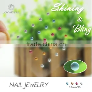Pearl Nail Art Tips Sticker Decal Full Wraps DIY Decorations thumbnail-4