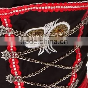 Women Custom Cotton Polyester Trachten Mini Dirndl Octoberfest Dirndl Austria thumbnail-4