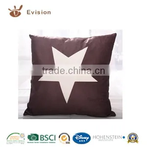 2016 NEW Designed Cushion With Star Pattern Brown Colour thumbnail-1