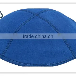 Suede Kippah,Jewish Kippah,Kippot thumbnail-1
