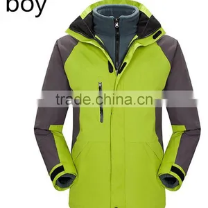 2017 Custom Printing Outdoor Sports Clothing Waterproof 3-in-1winter Jackets thumbnail-3