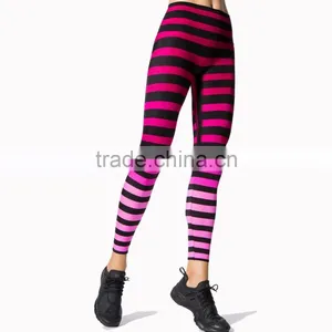 2017 High Quality Online Shop Tights Sublimation Printed Yoga Pants Sports Leggings For Women Fitness thumbnail-3