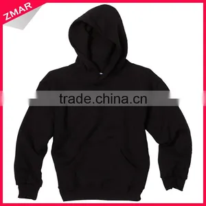Custom Design Printing Wholesale Cheap Kids Fleece Blank Pullover Hoodie thumbnail-1