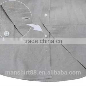 Oxford Shirt for Men 100 Cotton Fabric Men Clothes Dress Shirt for Men thumbnail-3