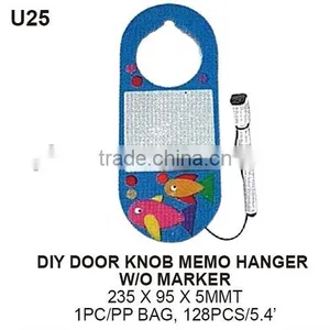DIY Door Hanger Tag, Door Knob Memo Hanger thumbnail-1