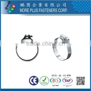 Taiwan Stainless Steel Round Shaped Large Heavy Duty Schlauchklemmen Hose Clamp thumbnail-4