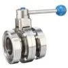 Stainless Steel Sanitary Union Butterfly Valve thumbnail-1