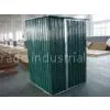 Sunor DIY Flat Roof Mini Garden Metal Sheds For Tools Storage With Single Swing Door thumbnail-1