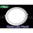 Energy Saving Recessed Round LED Panel Light / Acrylic Light Guide Panel thumbnail-1