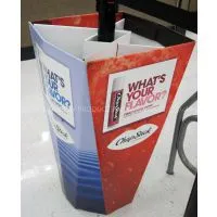 POS Chap Stick Floor Cardboard Dump Bin Display thumbnail-1