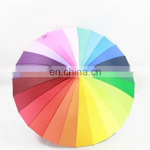 Rpet Multicolored Straight Umbrella,outdoor Straight Umbrella thumbnail-6