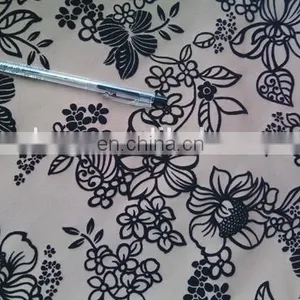 Winfar Textile New Design High Quality Polyester DTY Flock on Scuba Fabric thumbnail-3