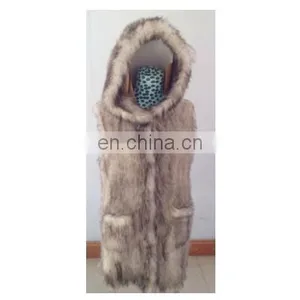 Genuine Possum Fur Long Vest for Women thumbnail-1