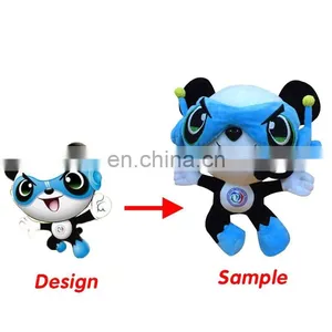 China Wholesale Cheap Stuffed Warrior Plush Game Doll Toy Custom Embroidered Plush Toy thumbnail-6