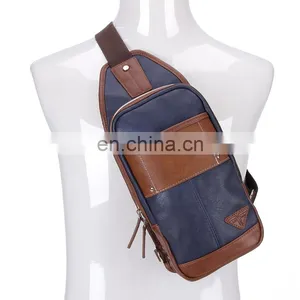 Small Practical Mens Pure Leather Shoulder Messenger Bag thumbnail-2