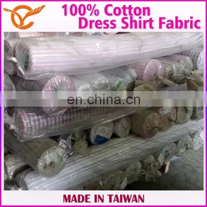 100% Cotton Gracful Shirt Fabric Stock Lots thumbnail-1