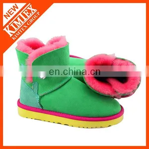 Short Wool Winter Boots for Women thumbnail-1