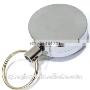 Logo Printing Metal Keychain Function Badge Reel Holders thumbnail-3