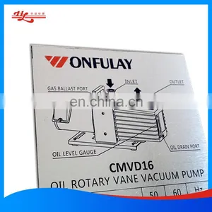Chemically Etched Stainless Steel Nameplate for Machine thumbnail-5