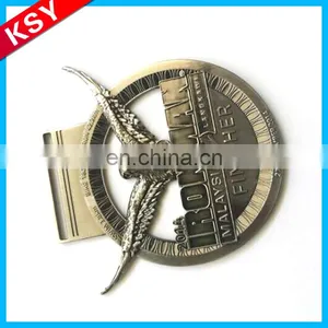 China Supplier Factory Promotion Price Engraving Round Gold Souvenir Enamel Medal thumbnail-1