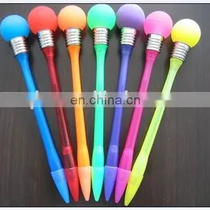 Cheap Promotional Plastic Torch Ball Pen With Led Light thumbnail-2