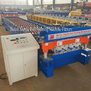 Latest Designed Profile Metal Roofing Roll Forming Machine thumbnail-1