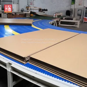 Flexible Cardboard Logistics System For Corrugated Cardboard Production Line | PLC Control thumbnail-2