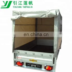 Waterproof Pvc Vinyl Fabric Cargo Trailer Cover Factory thumbnail-4