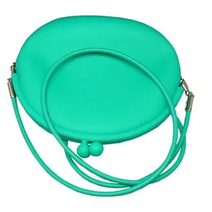 Sticky Smart Wallet Custom Waterproof Zipper Donuts Silicon Coin thumbnail-2