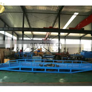 7LYQ Shandong SevenLift Electric Cylinder Hydraulic 10 Ton Forklift Load Container Dock Interior Ramp thumbnail-4
