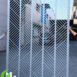 China Supplier 3mm Aluminum Facade Sheet Perforated Panel Metal Cladding Panel thumbnail-1