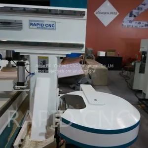Economic RD-4080 Large CNC Wooden Mold Making Machine 3d Engraving Machine thumbnail-2