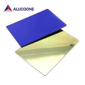 ALUCOONE PE Aluminium Composite Panel Decoration Wall Cladding Price Sandwich Panel thumbnail-1