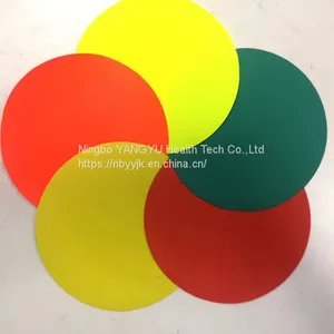 Fireproof Fluorescent Yellow PVC Coated Fabric for Chemical Protective Clothing thumbnail-5