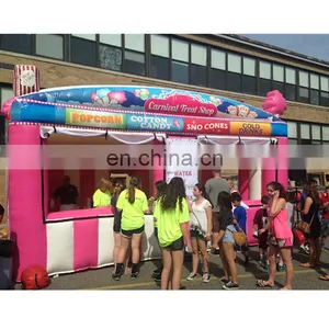 Outdoor Portable Carnival Treat Shop Customized Inflatable Fun Food Booth For Sale thumbnail-5