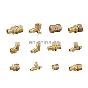 Forged Brass Pex Pipe Compression Fittings thumbnail-1