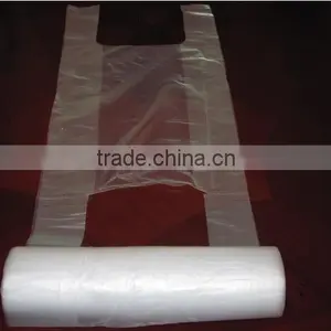 Plastic Hdpe Bag T-shirt Plastic Bag(made in China) With CE Certificate thumbnail-3