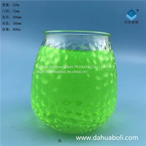 Wholesale 400ml Candle Glass Craft Glass Candlestick Manufacturer thumbnail-1