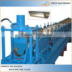 Power 5.5KW Roofing Used Gutter Downpout Pipe Cold Making Machine thumbnail-4