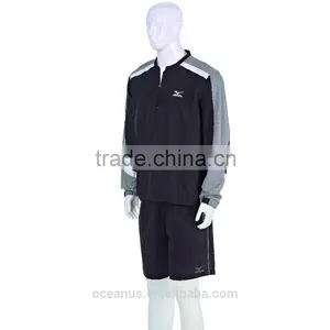 Polyester Color Block Men's Sports Wear Jacket thumbnail-3