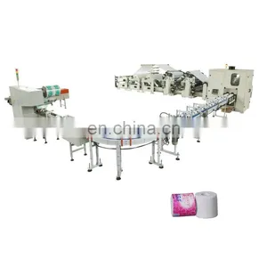 Hot Selling Automatic Rewinding Toilet Tissue Converting Machine Production Line thumbnail-1